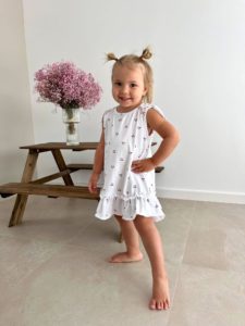BUNNY KIDS sukienka wisienki