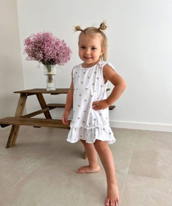 BUNNY KIDS sukienka wisienki